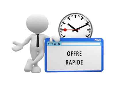 demande pour une offre rapide en assurances